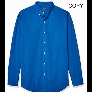 🔵NEW! IZOD Button Down Long Sleeve Stretch Performance Cotton Collared Shirt